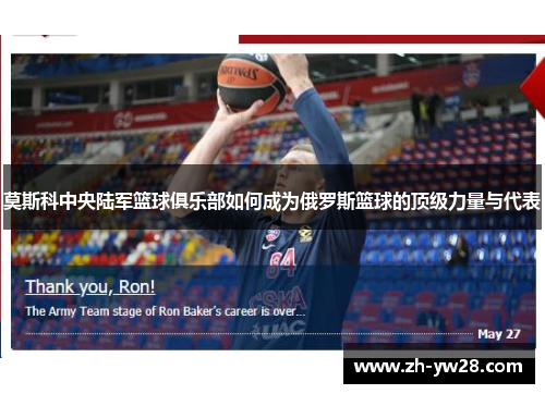 莫斯科中央陆军篮球俱乐部如何成为俄罗斯篮球的顶级力量与代表